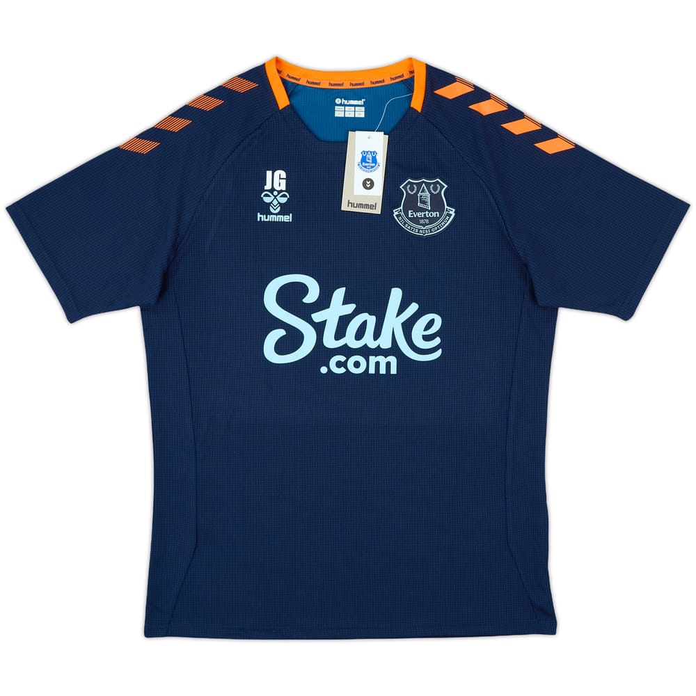 2022-23 Everton Hummel Staff Issue Training Shirt JG (L)