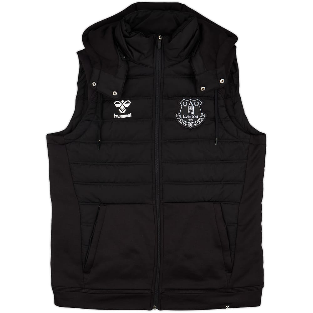 2021-22 Everton Hummel Hooded Gilet - 8/10 - (M)