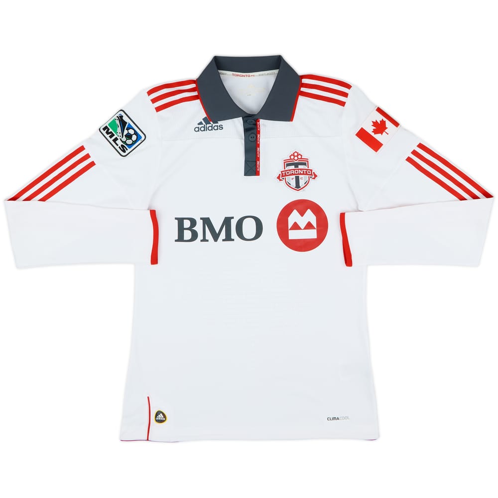 2010-11 Toronto Authentic Away L/S Shirt - 8/10 - (S)