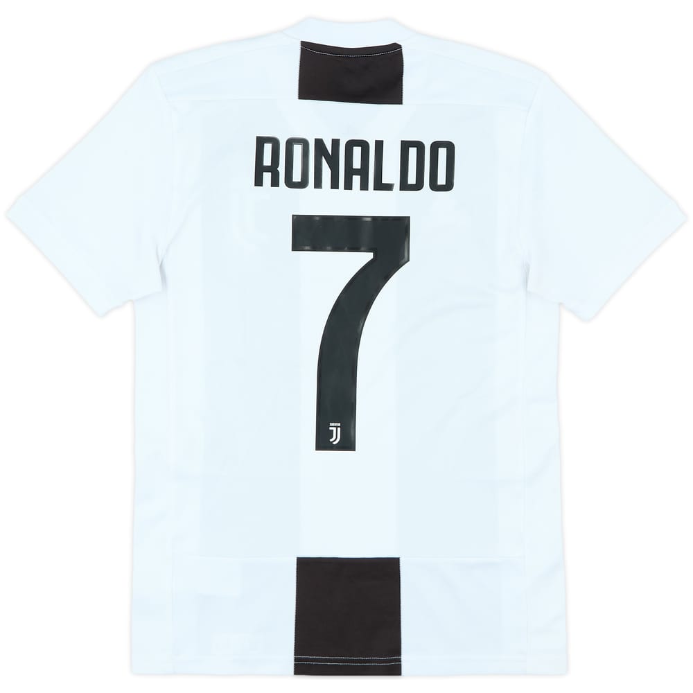 2018-19 Juventus Home Shirt Ronaldo #7 - 8/10 - (XS)