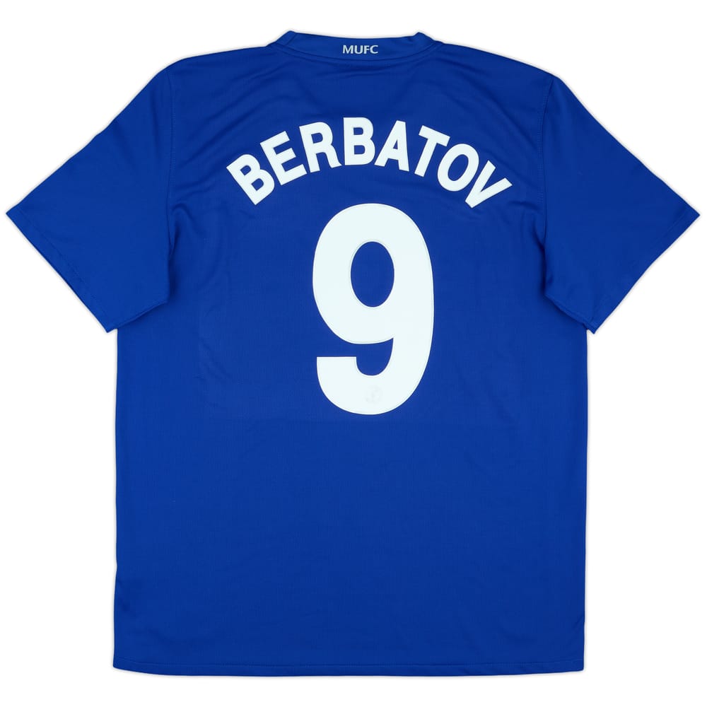 2008-09 Manchester United Third Shirt Berbatov #9 - 6/10 - (L)