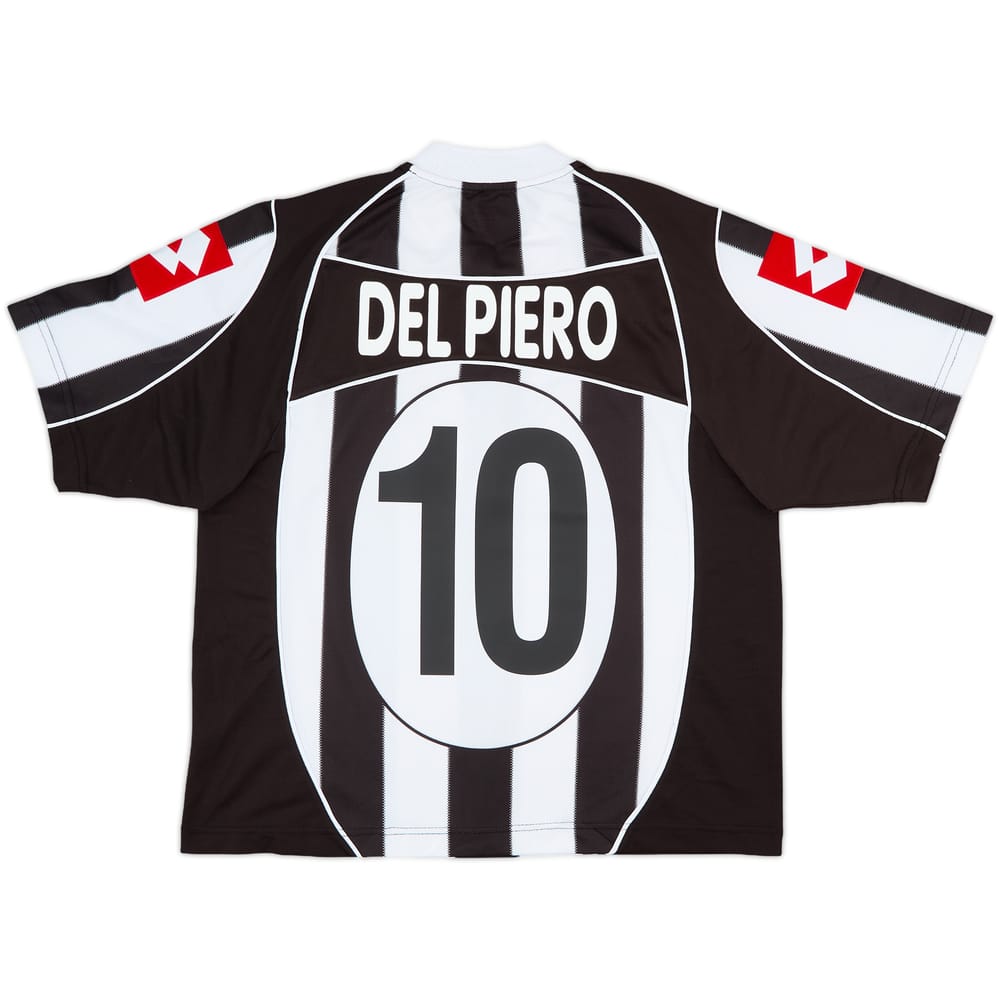 2002-03 Juventus Home Shirt Del Piero #10 - 9/10 - (L)