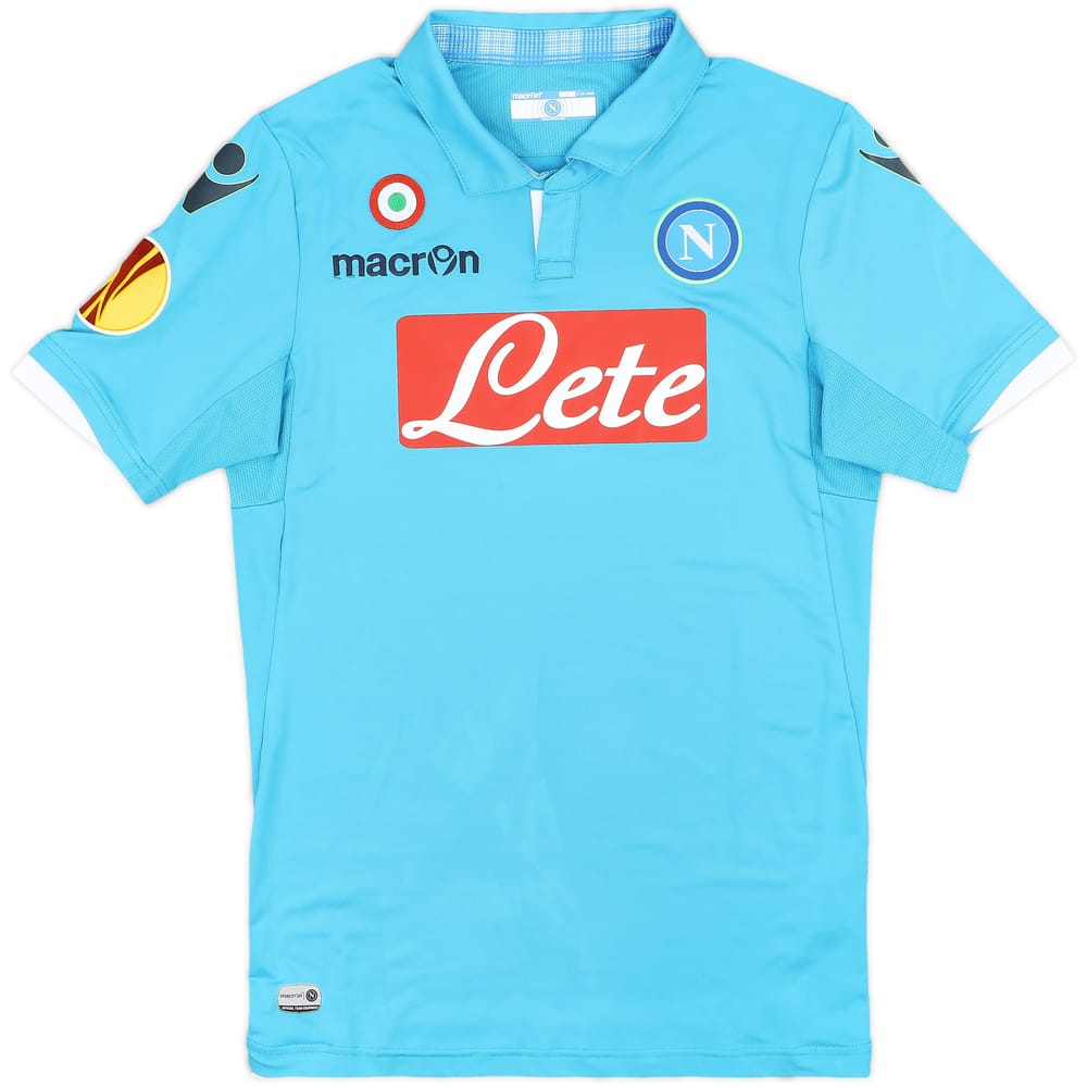 2014-15 Napoli Home Shirt - 8/10 - (L)