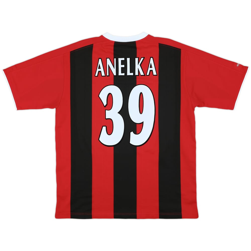 2003-04 Manchester City Away Shirt Anelka #39 - 9/10 - (L)