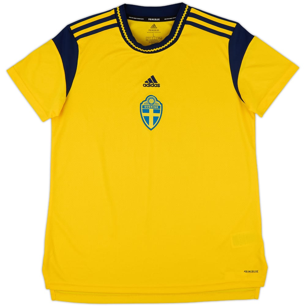 2022 Sweden Women's Home Shirt - 10/10 - (Women's L)