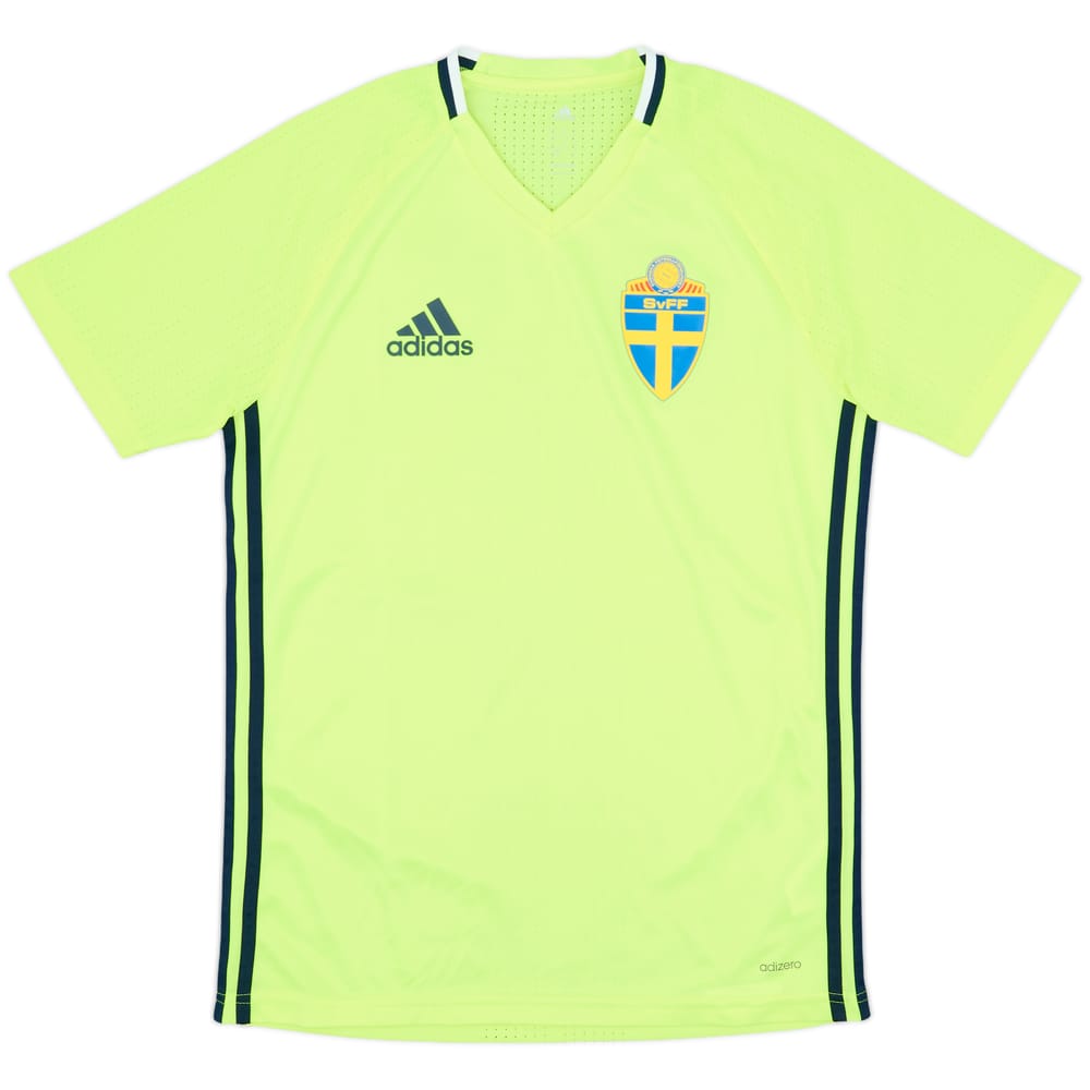 2015-16 Sweden adidas adizero Training Shirt - 10/10 - (S)