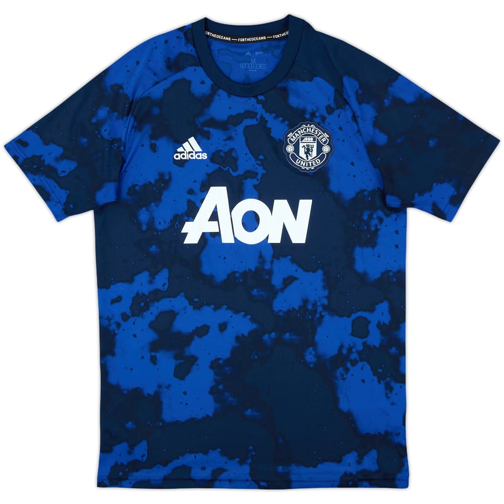 2019-20 Manchester United adidas Training Shirt - 8/10 - (M)