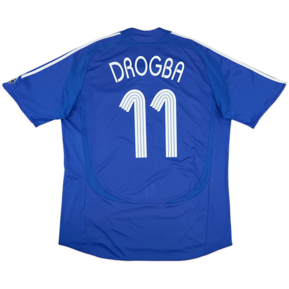 2006-08 Chelsea Home Shirt Drogba #11 - 6/10 - (XL)