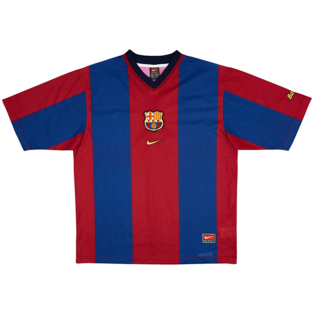 1998-00 Barcelona Basic Home Shirt - 10/10 - (L)