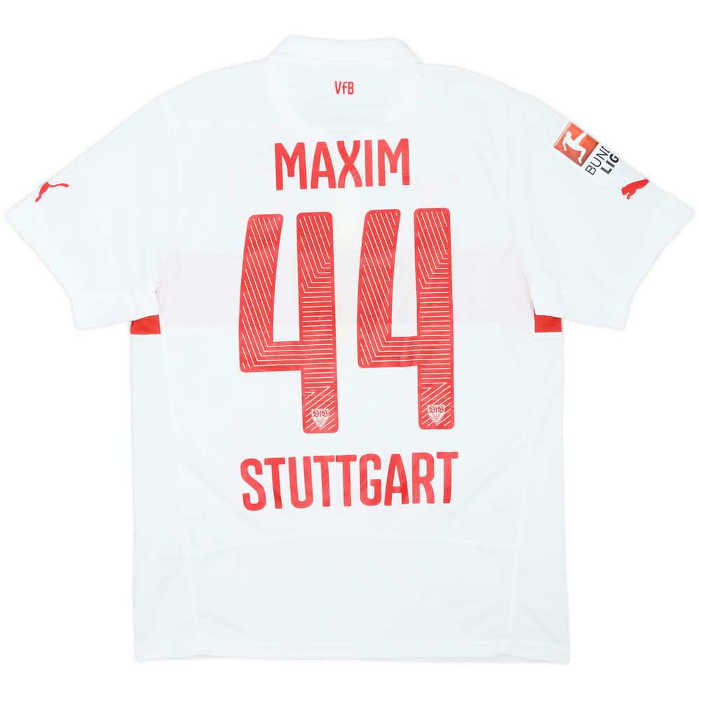 Camiseta de local del Stuttgart 2014-15 Maxim #44 - 6/10 - (M)