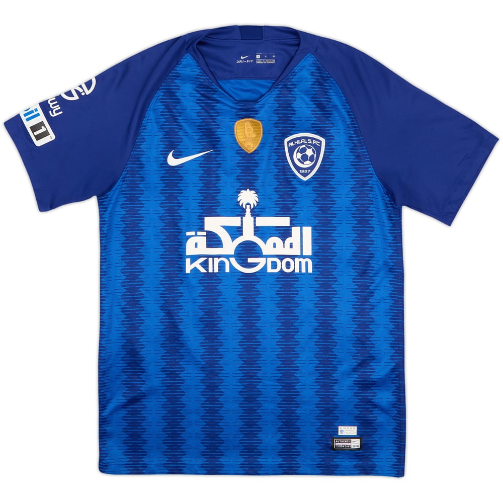 Camiseta de local de Al-Hilal Riyadh 2018-19 - 7/10 - (S)