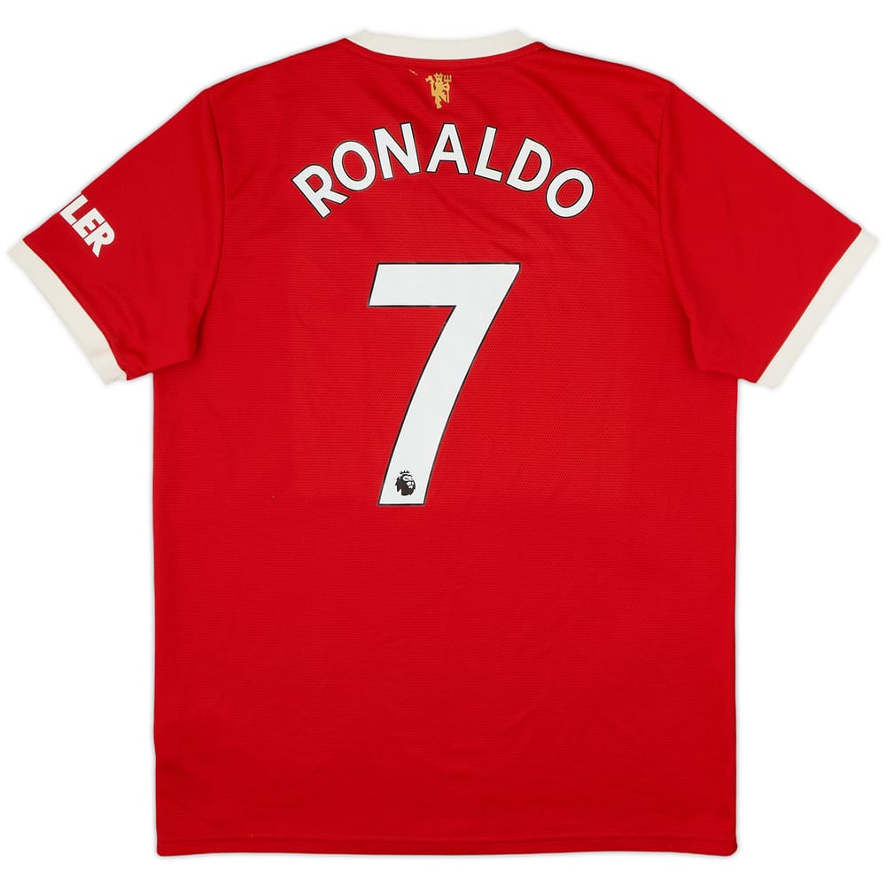 2021-22 Manchester United Home Shirt Ronaldo #7 (L)