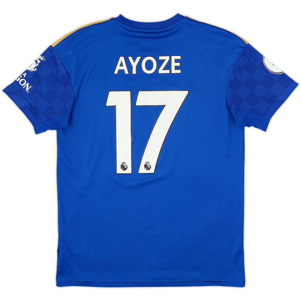 2019-20 Leicester Home Shirt Ayoze #17 - 6/10 - (M)