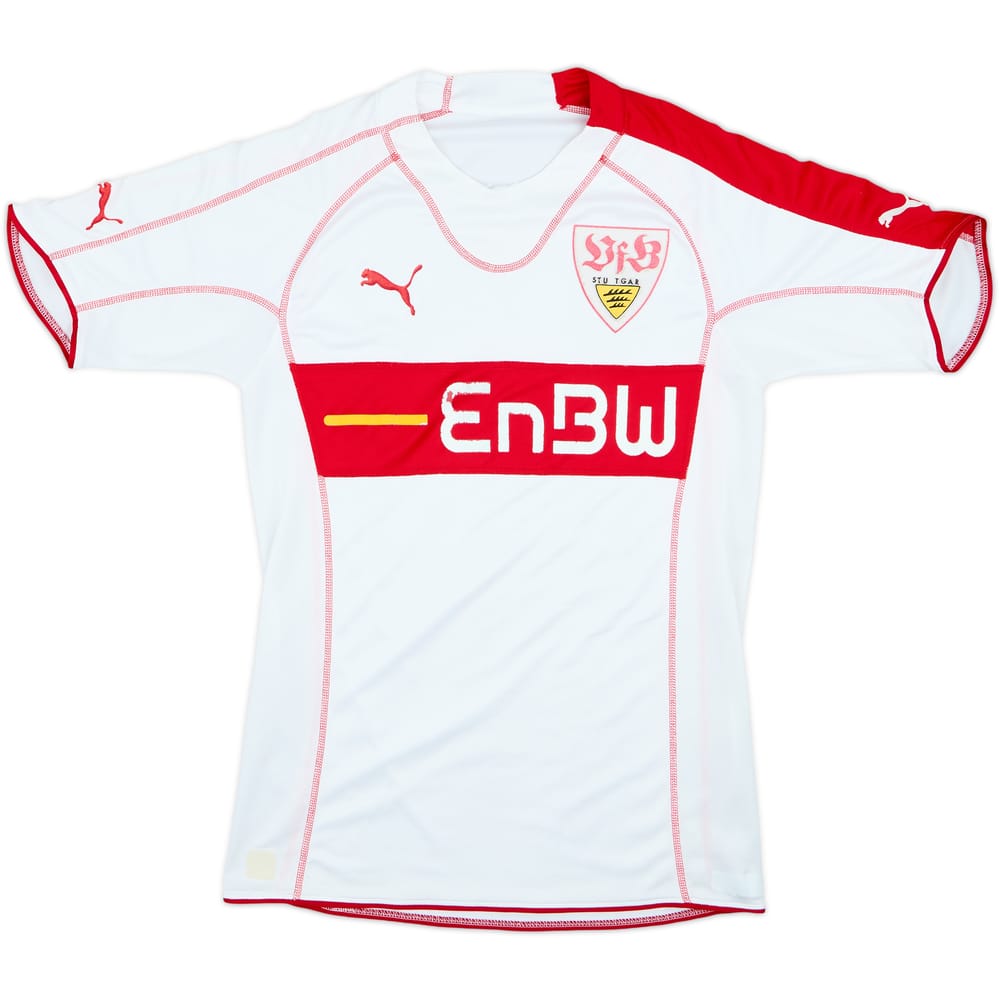 Camiseta de local del Stuttgart 2005-06 - 5/10 - (XL.Niños)