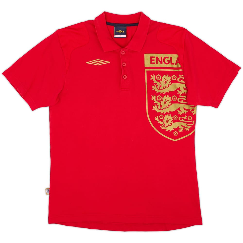2002-03 England Umbro Polo Shirt - 8/10 - (S)