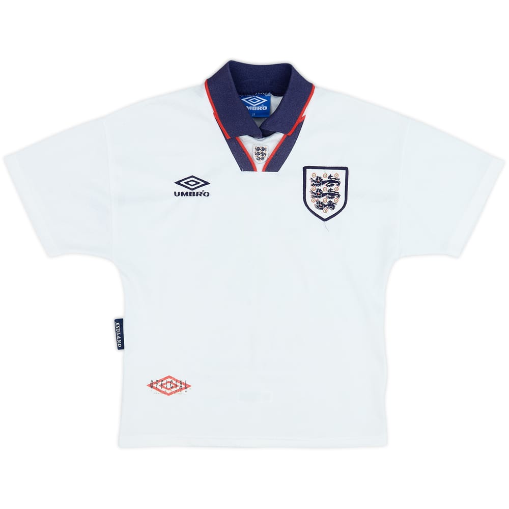 1993-95 England Home Shirt - 8/10 - (L.Boys)