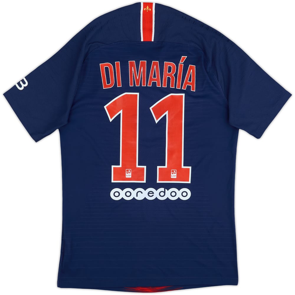 2018-19 Paris Saint-Germain Authentic Home Shirt Di Maria #11 - 8/10 - (L)