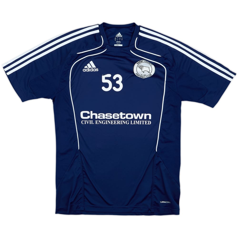 2010-11 Derby adidas Player Issue Training Shirt #53 - 6/10 - (M)