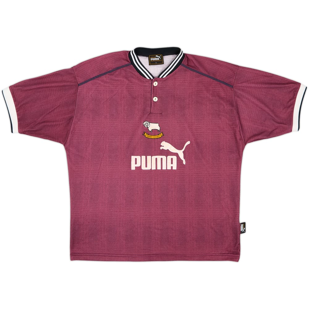 1996-97 Derby County Away Shirt #2 - 8/10 - (L)
