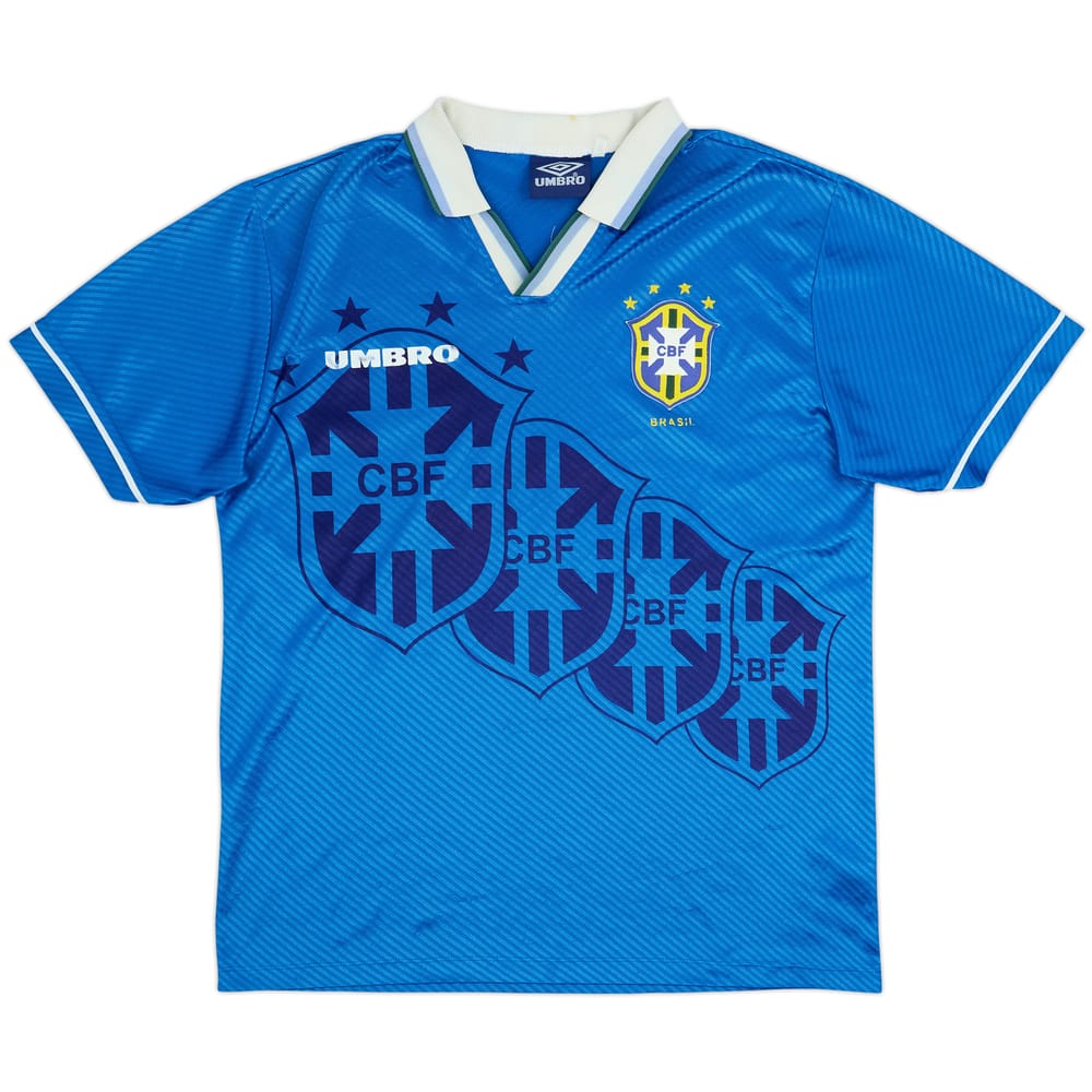1994-97 Brazil Away Shirt - 6/10 - (L)