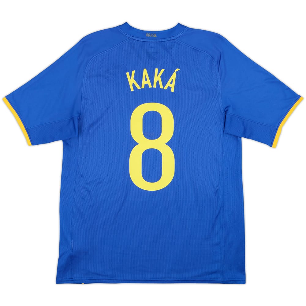 2008-10 Brazil Away Shirt Kaka #8 - 8/10 - (M)