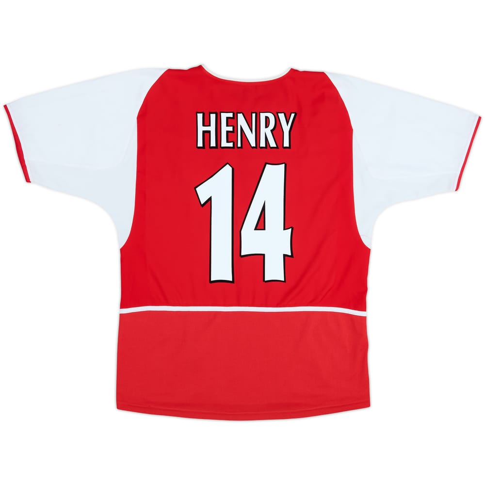 2002-04 Arsenal Home Shirt Henry #14 - 7/10 - (M)