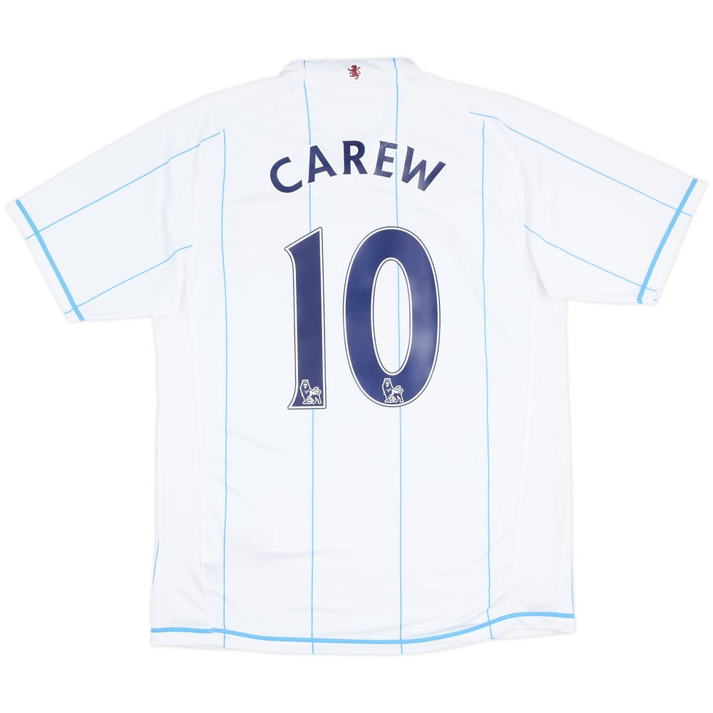 2007-08 Aston Villa Away Shirt Carew #10 - 9/10 - (M)