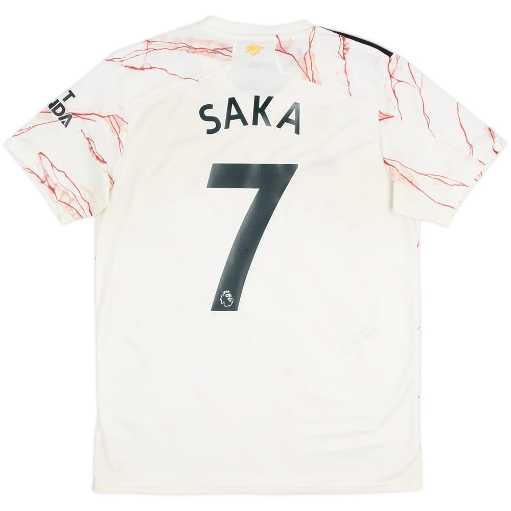 2020-21 Arsenal Away Shirt Saka #7 - 5/10 - (M)