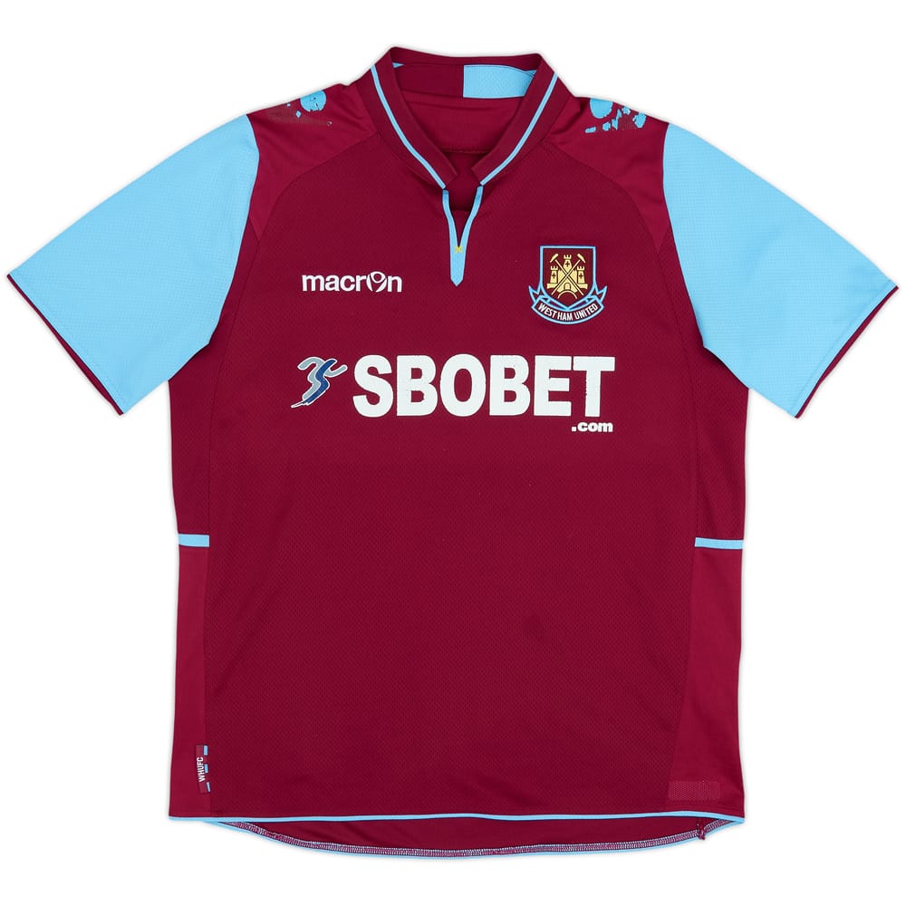 2012-13 West Ham Home Shirt - 5/10 - (XL)