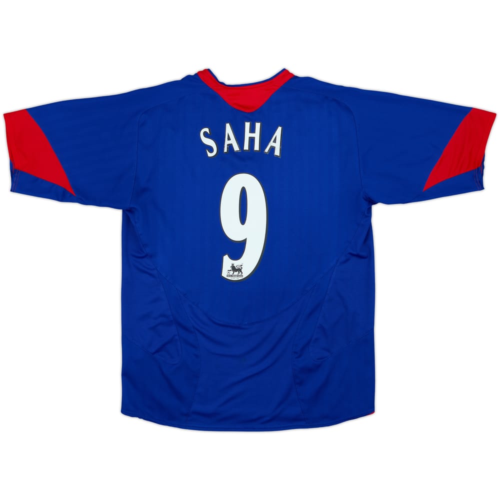 Camiseta de visitante del Manchester United 2005-06 Saha #9 - 7/10 - (L)