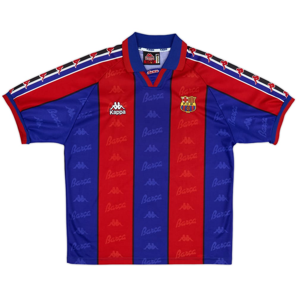 1995-97 Barcelona Home Shirt - 8/10 - (M)