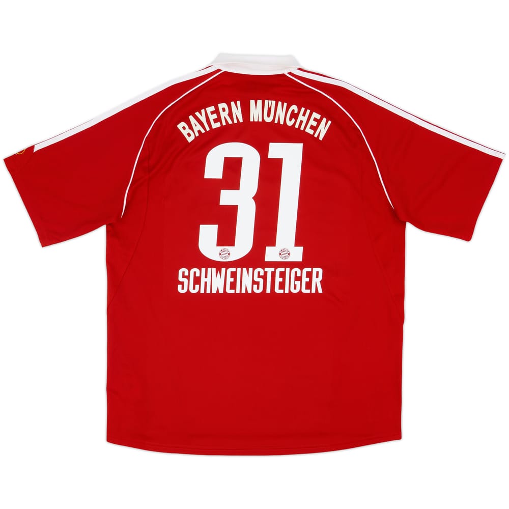 2006-07 Bayern Munich Home Shirt Schweinsteiger #31 - 10/10 - (XL)