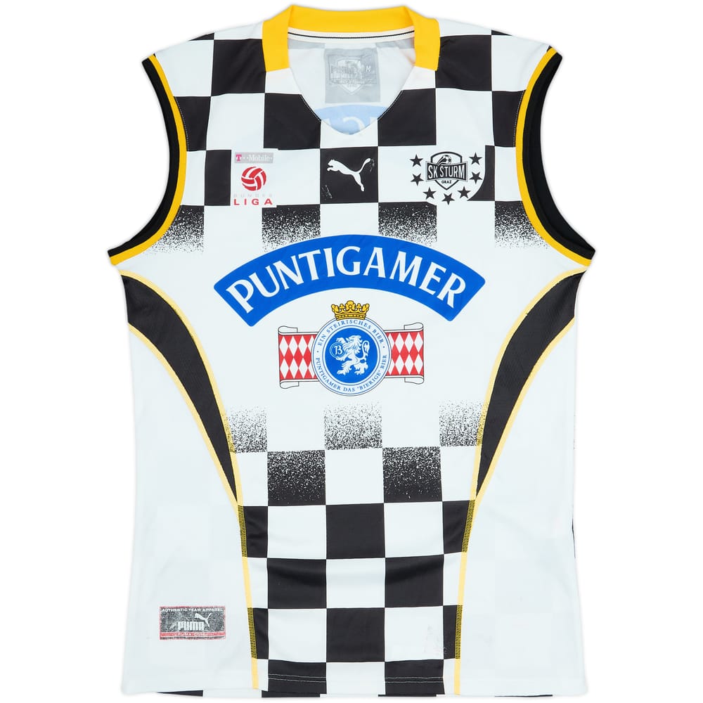 2002-04 Sturm Graz Home Vest - 6/10 - (M)