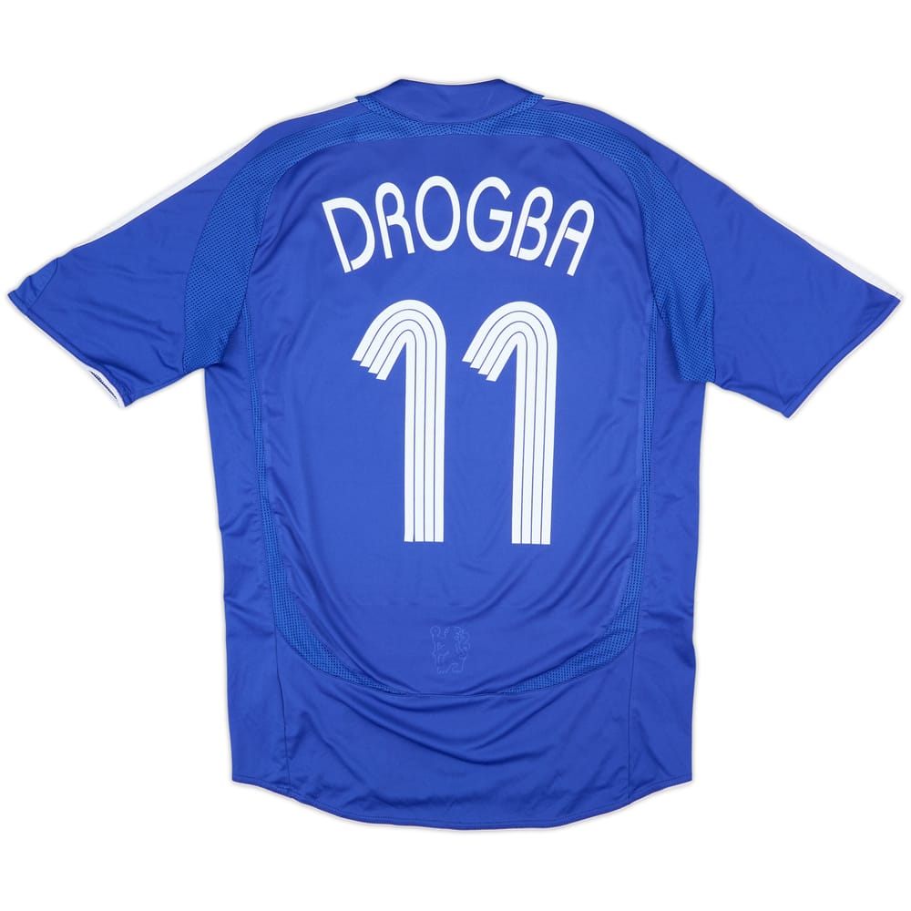 2006-08 Chelsea Camiseta de local Drogba #11 - 5/10 - (M)