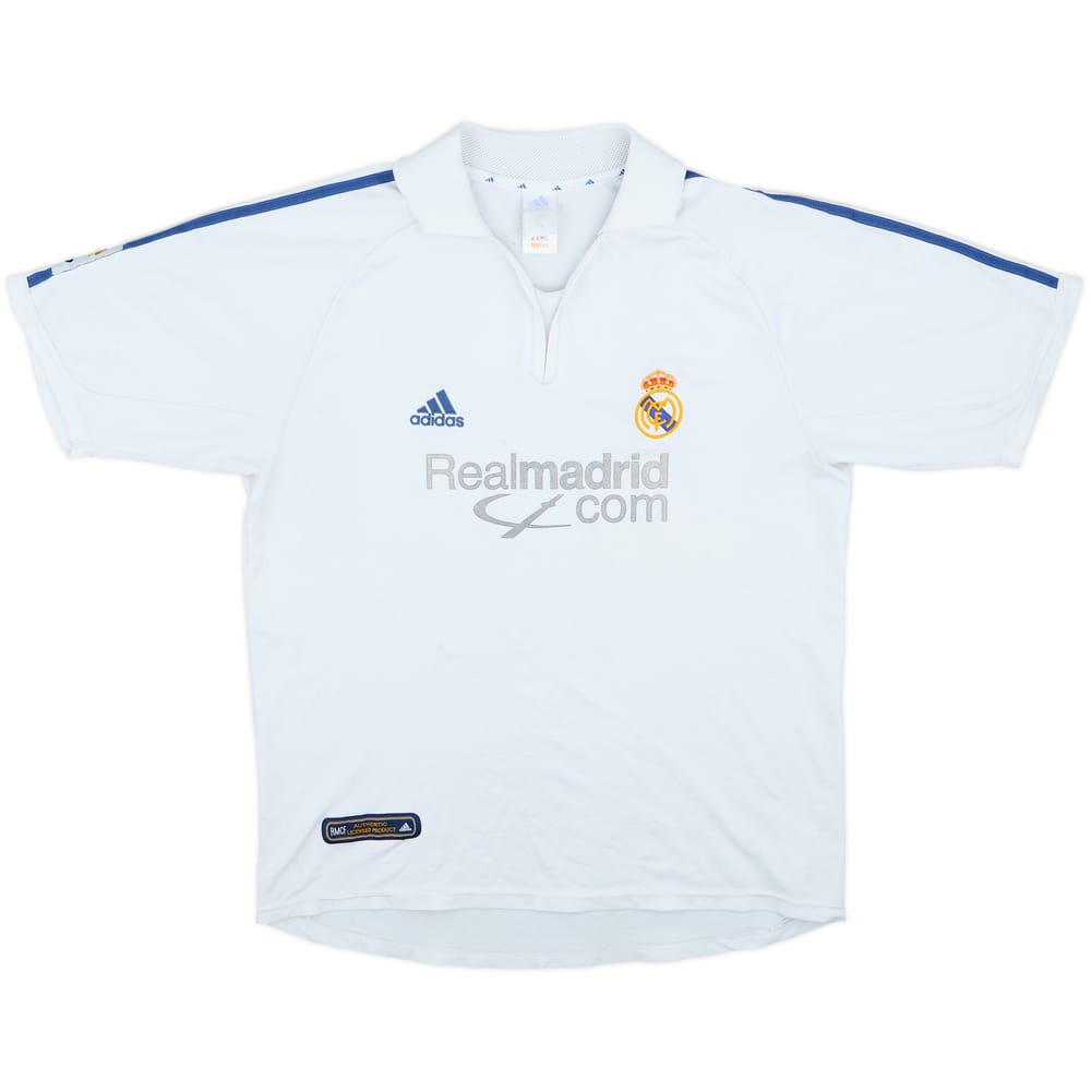 2001 Real Madrid Home Shirt - 4/10 - (L)