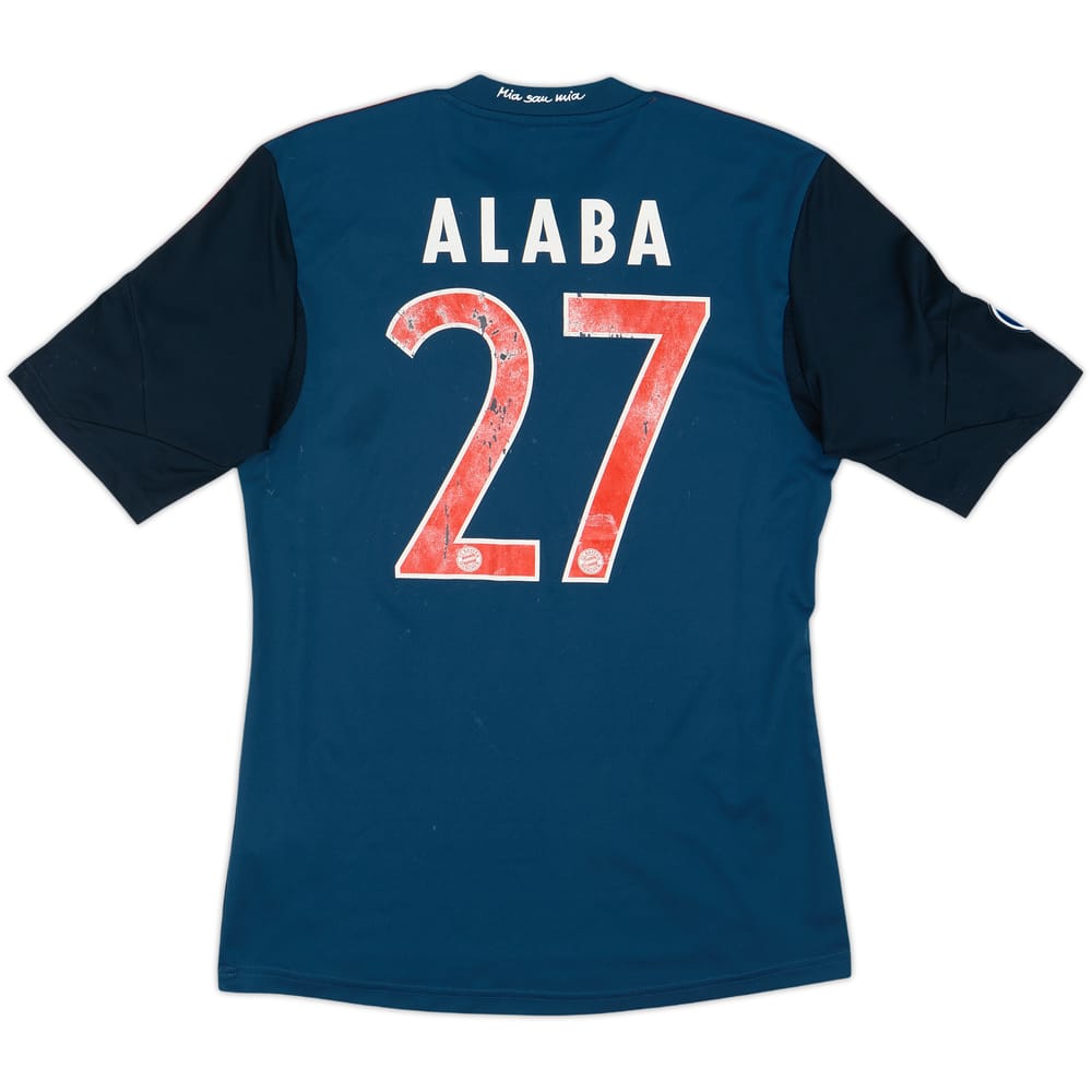 2013-14 Bayern Munich Third Shirt Alaba #27 - 5/10 - (S)
