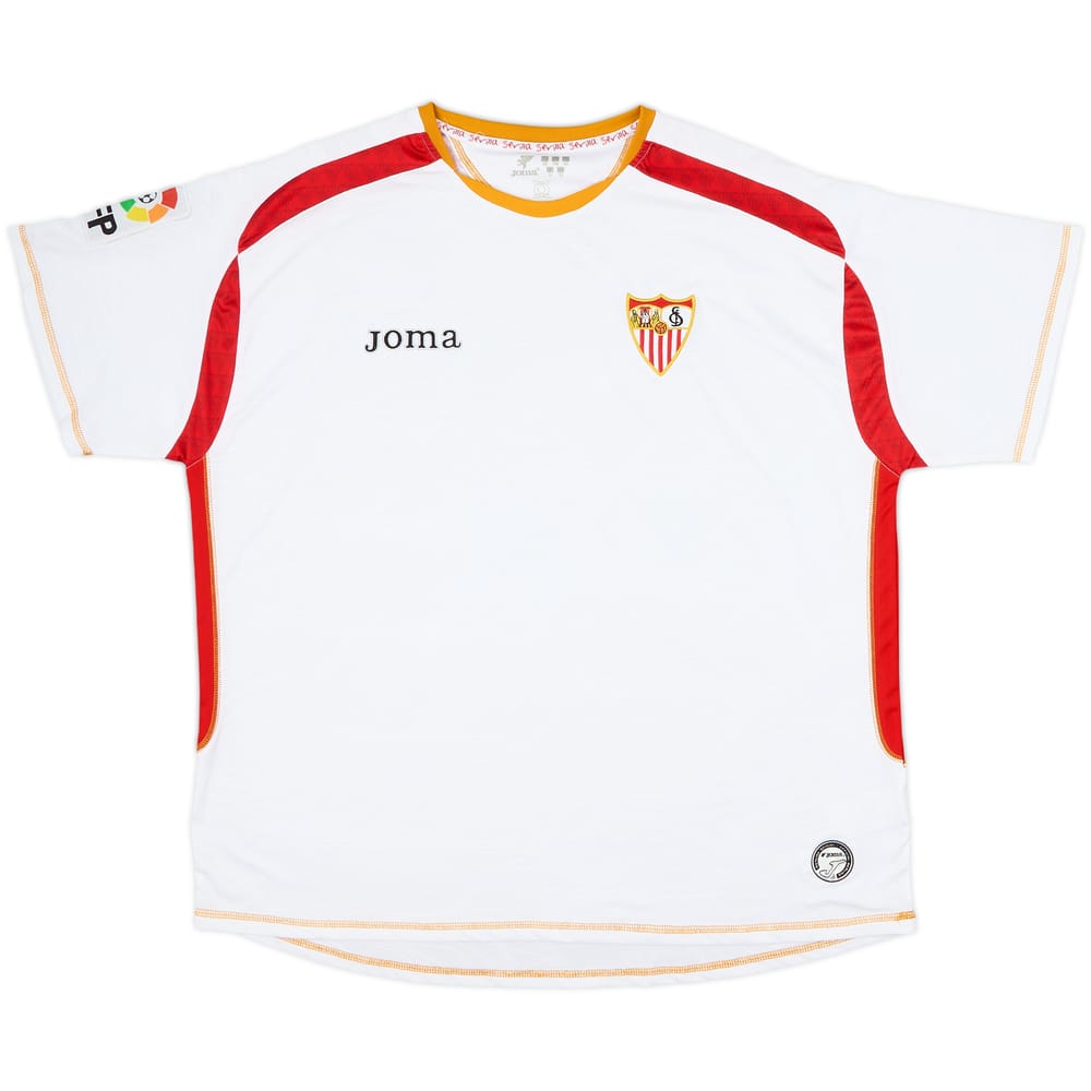 Camiseta de local del Sevilla 2008-09 - 10/10 - (XXL)