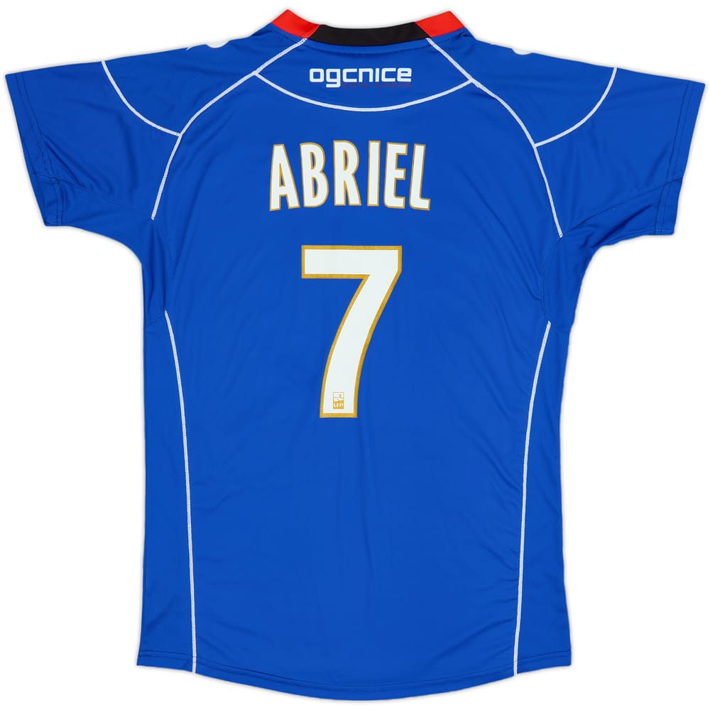 2012-13 Nice Third Shirt Abriel #7 - 7/10 - (XL)