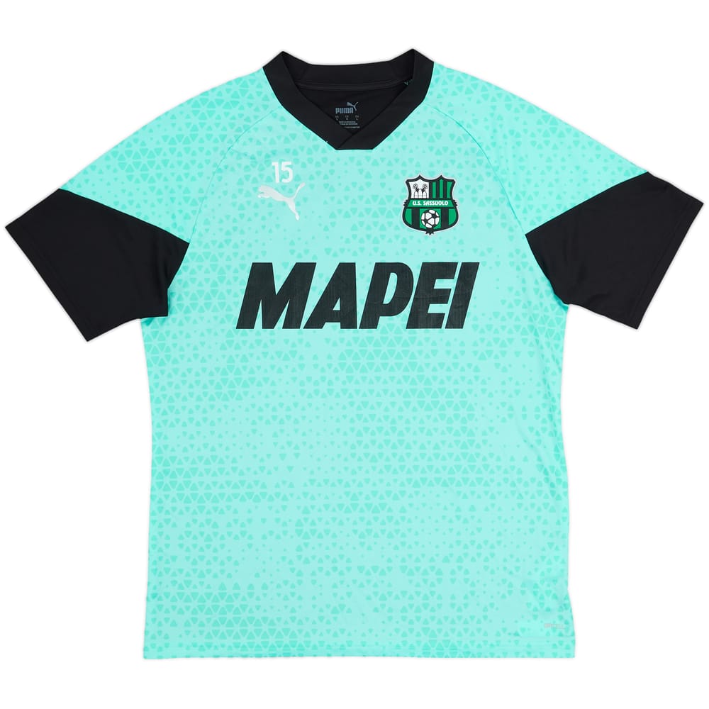 2023-24 Sassuolo Puma Player Issue Training Shirt #15 - 9/10 - (L)