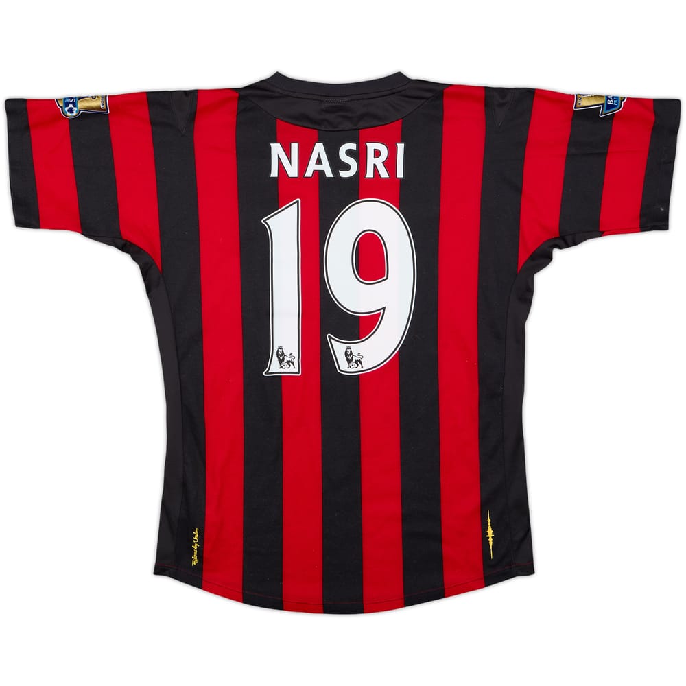 Camiseta de visitante del Manchester City 2011-12 Nasri #19 - 7/10 - (S)