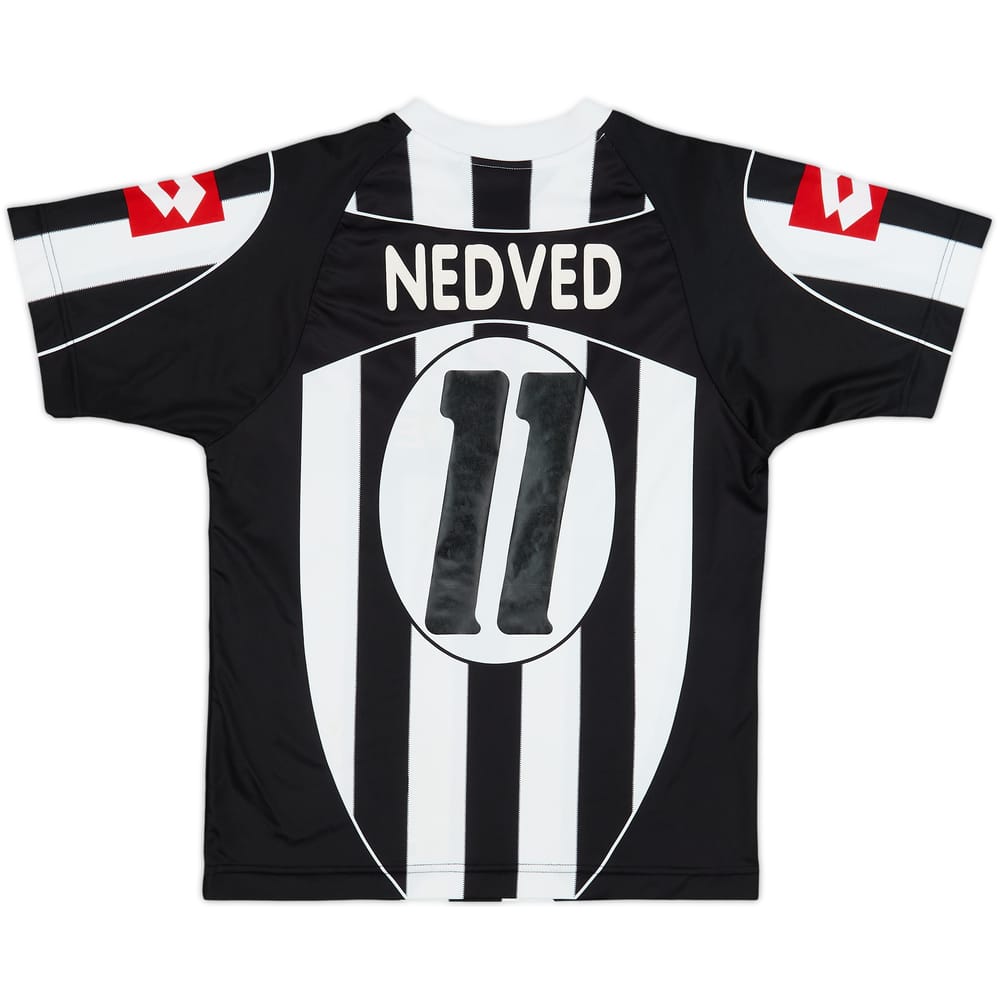 2002-03 Juventus Basic Home Shirt Nedved #11 - 6/10 - (L)