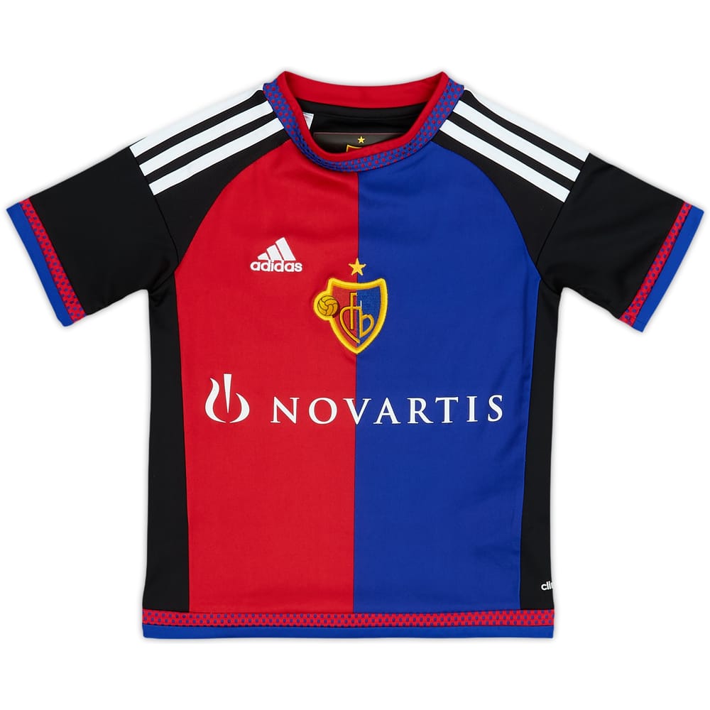 Camiseta de local del FC Basel 2015-16 - 8/10 - (5-6 Años)