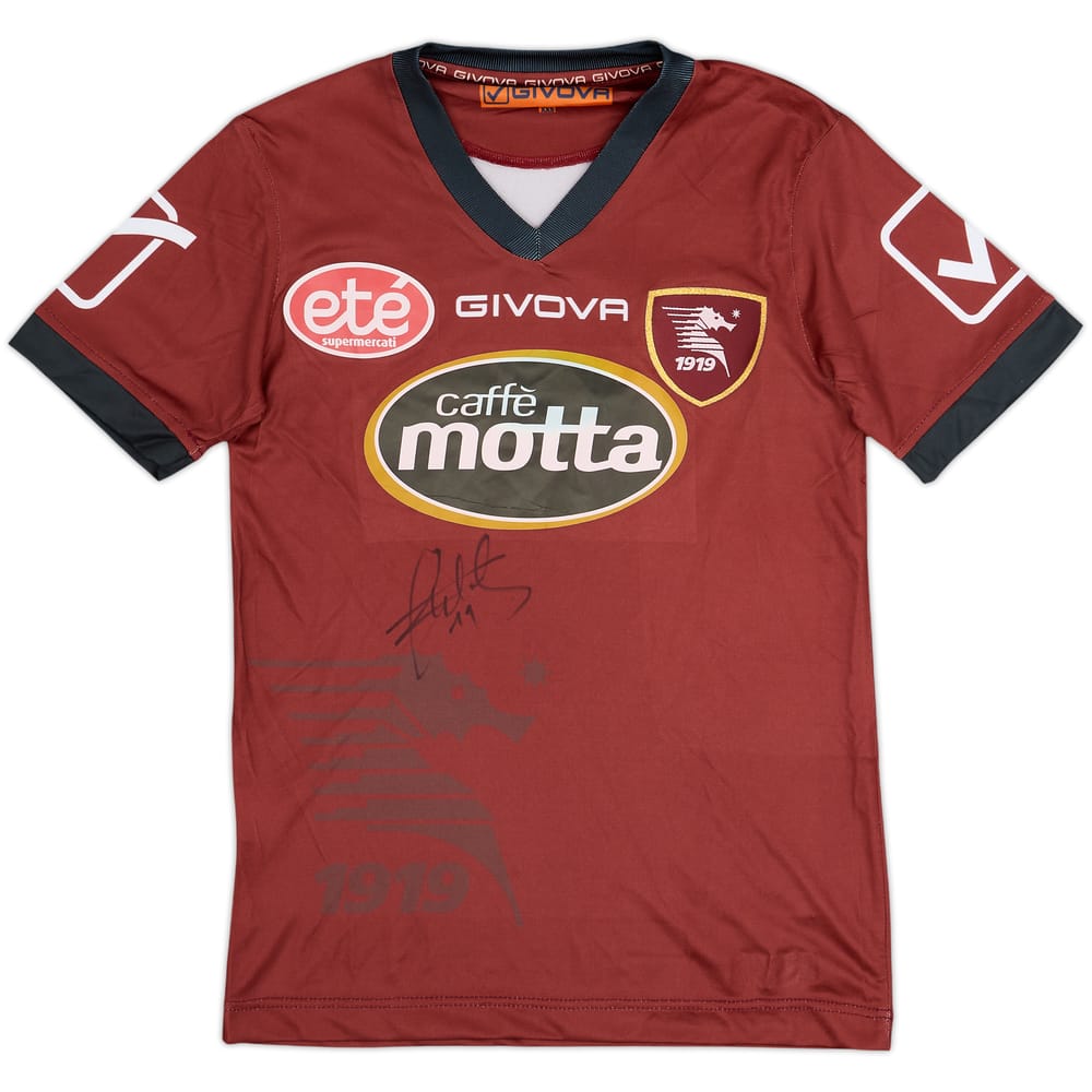 2015-16 Salernitana Signed Home Shirt - 7/10 - (XXS)