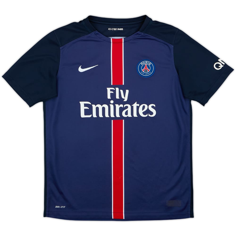 2015-16 Paris Saint-Germain Home Shirt - 6/10 - (XL.Boys)