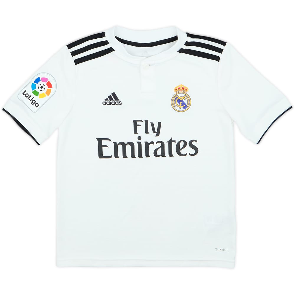 2018-19 Real Madrid Home Shirt - 9/10 - (S.Boys)