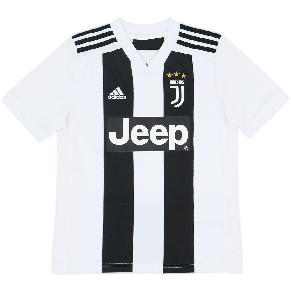 2018-19 Juventus Home Shirt - 8/10 - (M.Boys)
