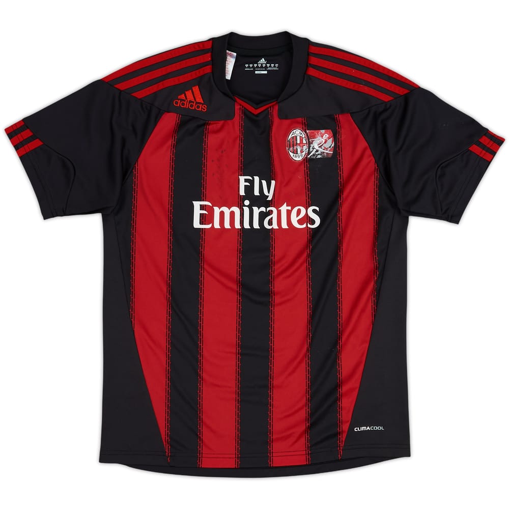 2011-12 AC Milan adidas Youth Camp Training Shirt - 5/10 - (XS)