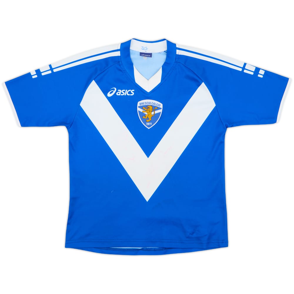 2008-09 Brescia 'Signed' Basic Home Shirt - 8/10 - (S.Boys)