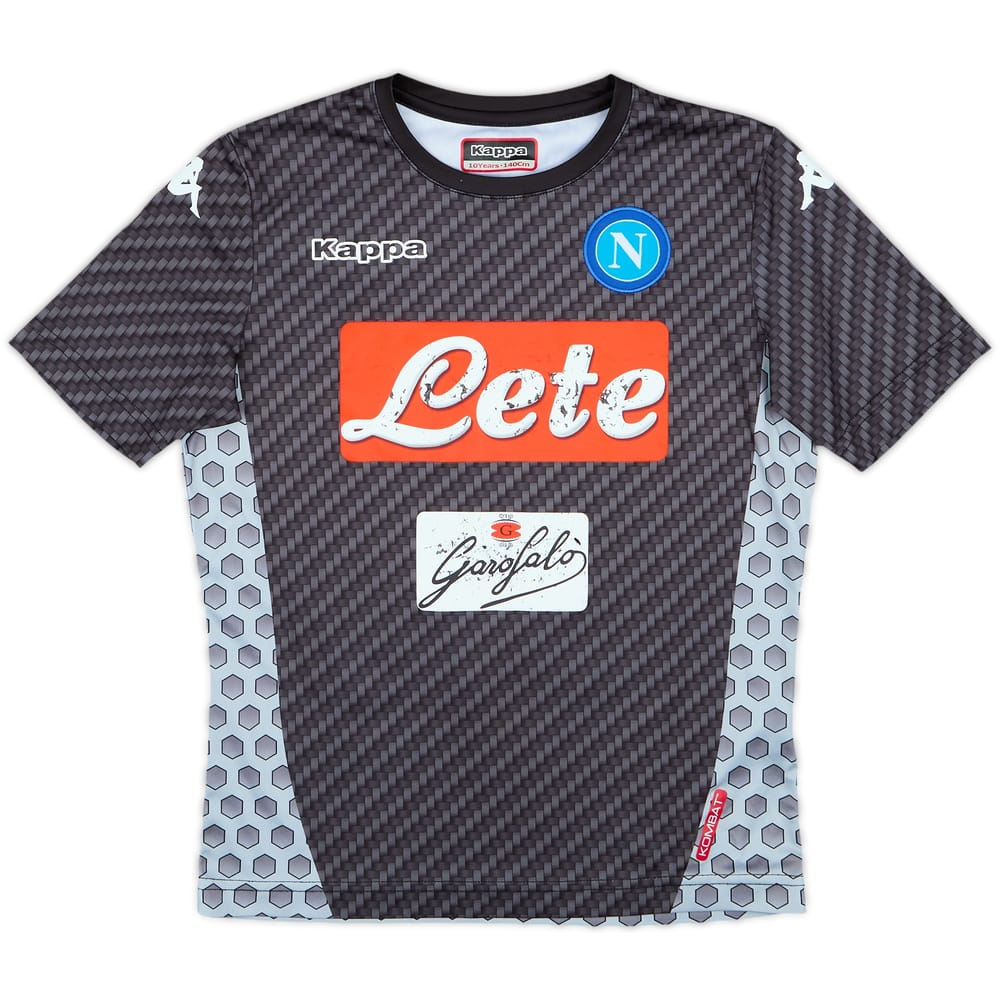 2017-18 Napoli Fourth Shirt - 5/10 - (S.Boys)