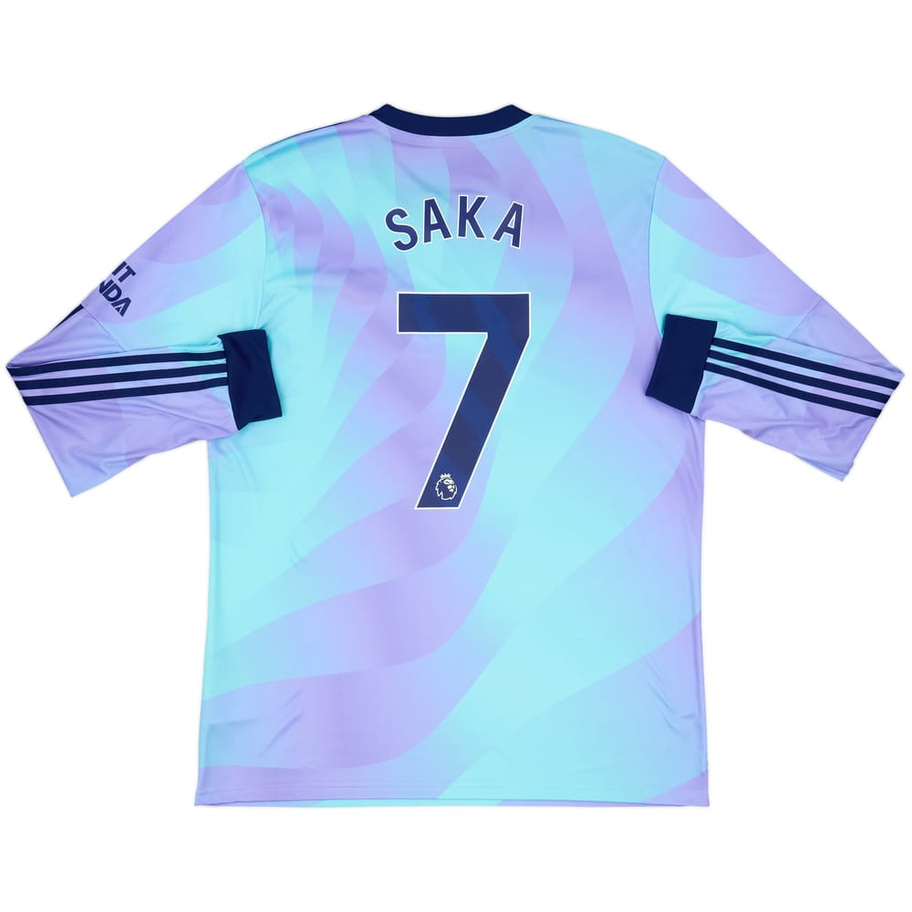 2024-25 Arsenal Third L/S Shirt Saka #7 - 10/10 - (XL)